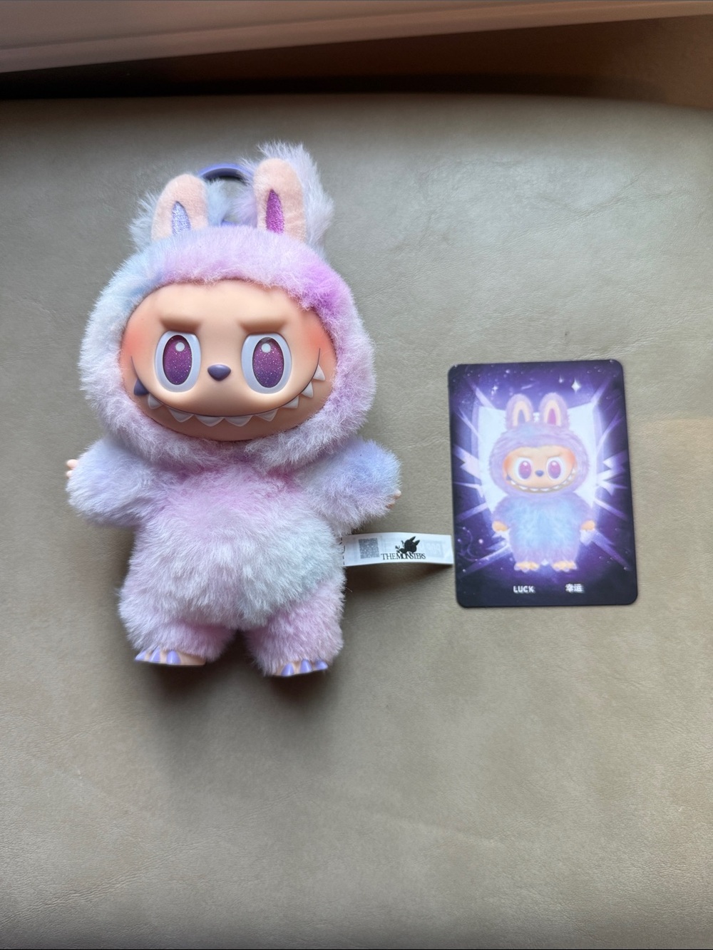 Brand New Authentic Big Into Energy Labubu: Luck